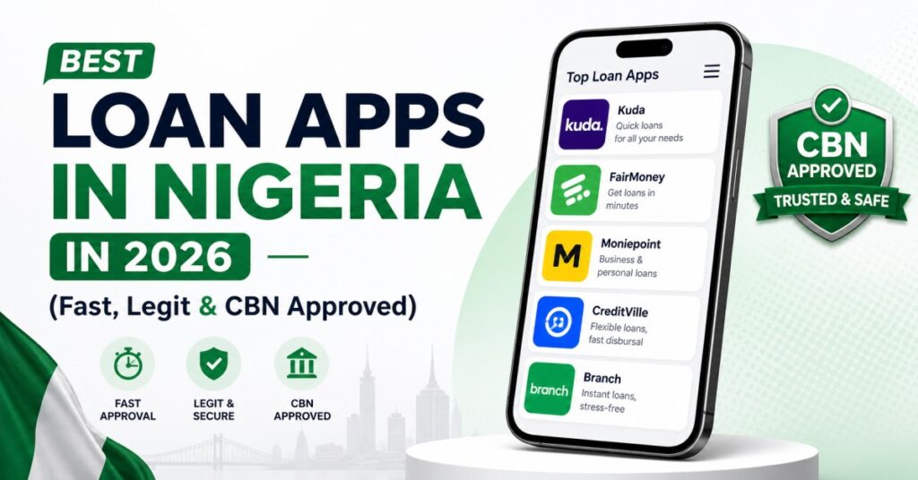 Best loan apps in Nigeria 2026 fast approval and CBN approved lending apps